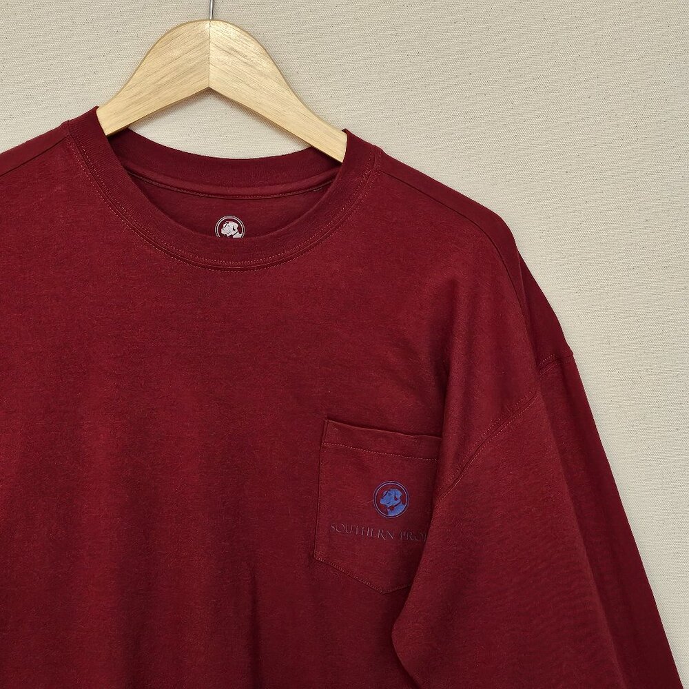Southern Proper Long Sleeve Pocket Tee L